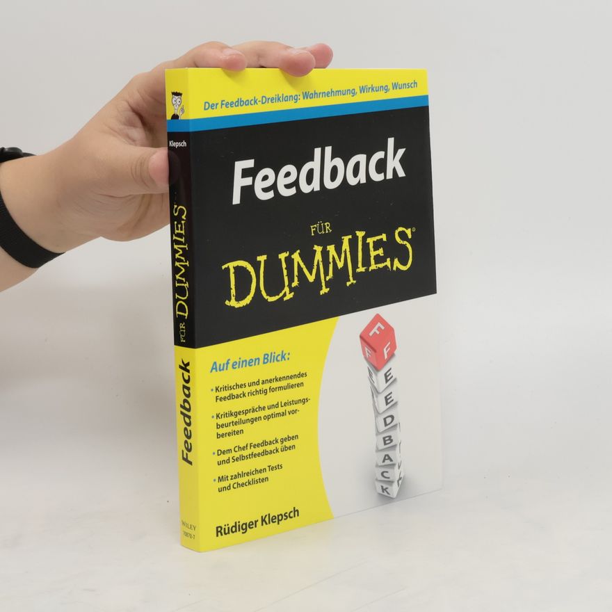 Rüdiger Klepsch Feedback für Dummies