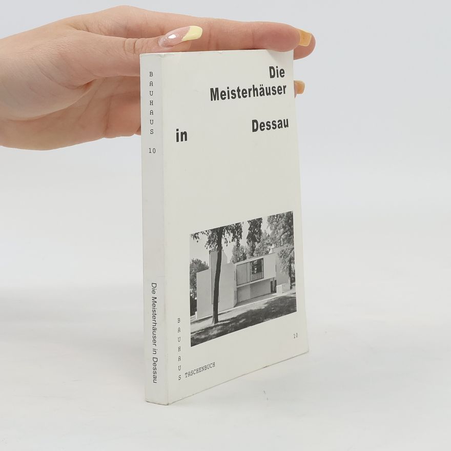 Wolfgang Thöner Bauhaus Taschenbuch Nr. 10. Meisterhäuser in Dessau
