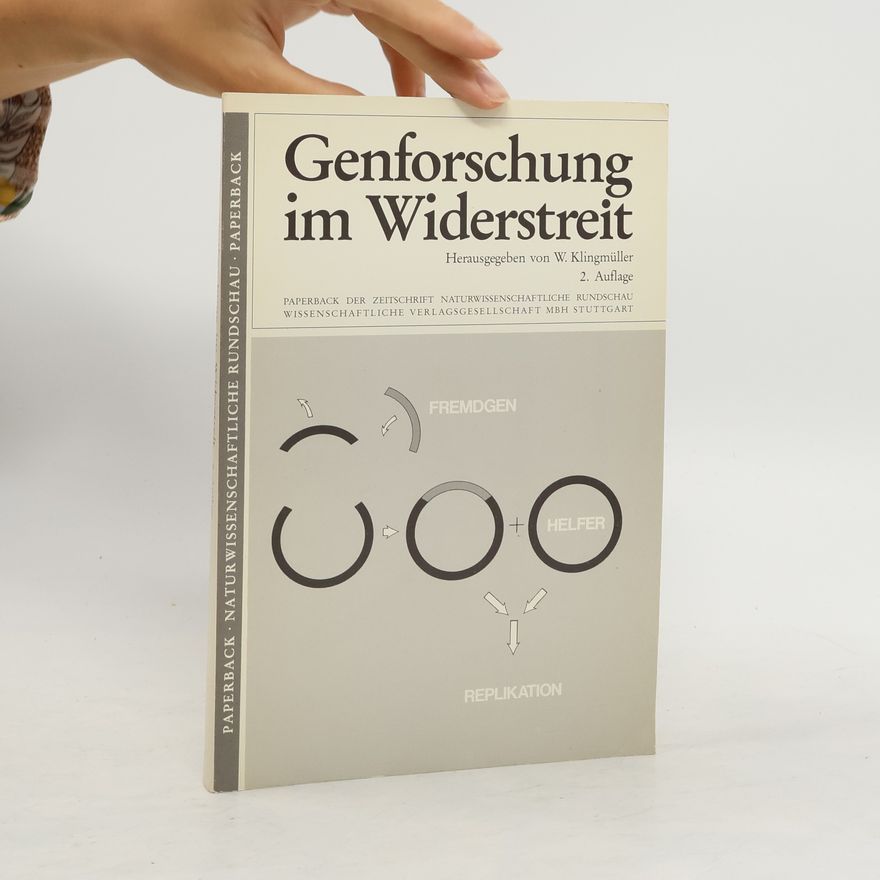 Walter Klingmüller Genforschung im Widerstreit