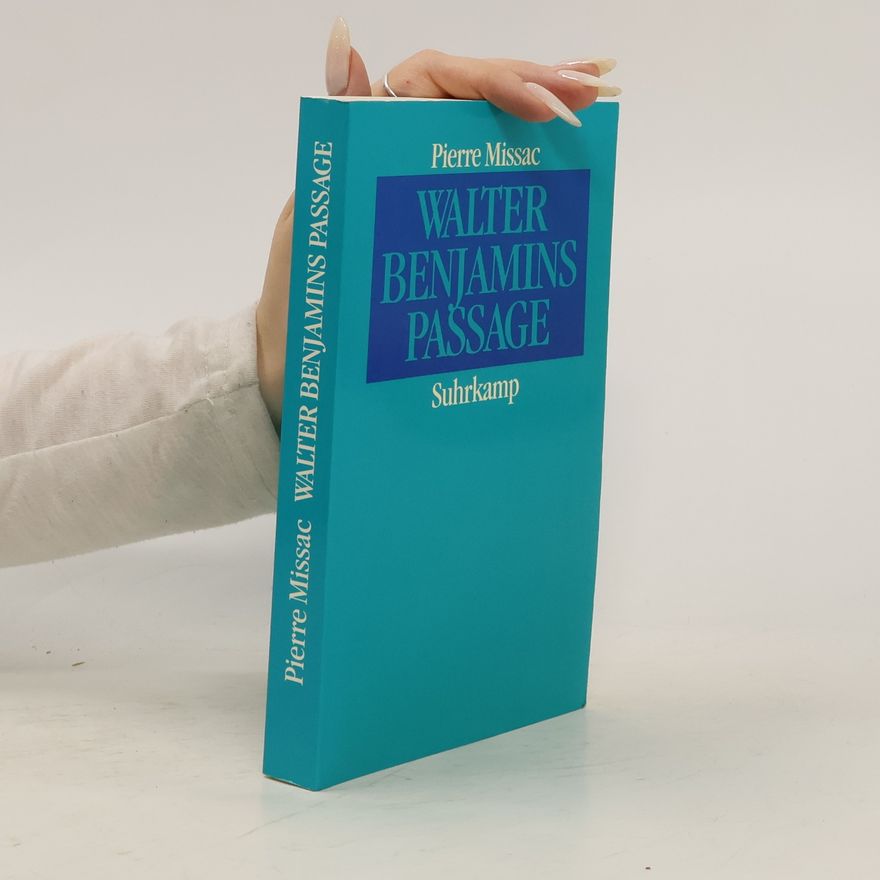Pierre Missac Walter Benjamins Passage
