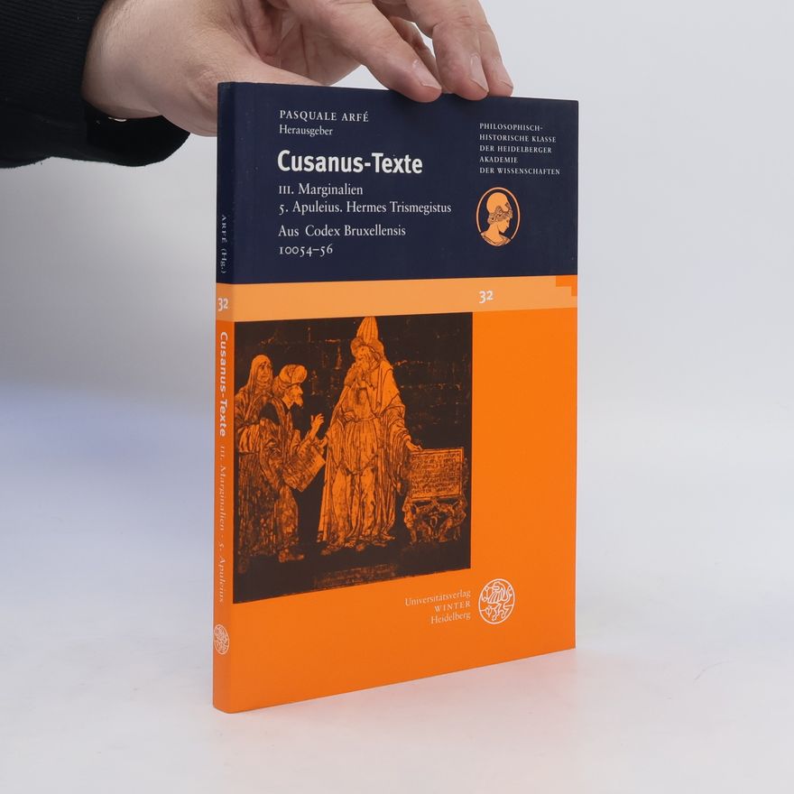 Nikolaus von Kues Cusanus-Texte 5