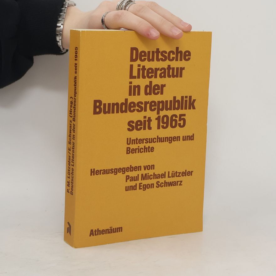 Various authors Deutsche Literatur in der Bundesrepublik seit 1965