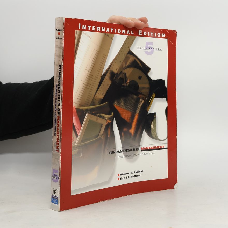 David A. DeCenzo Fundamentals of Management