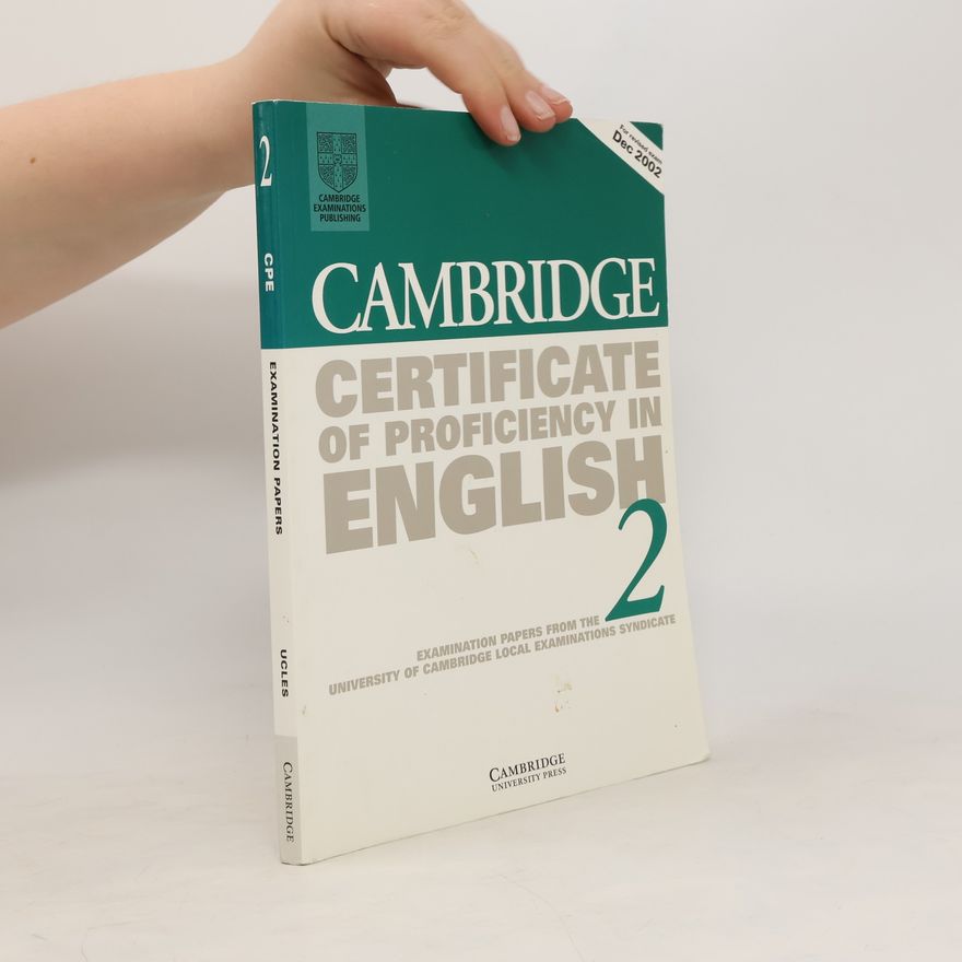 Autorenkollektiv Cambridge Certificate of Proficiency in English 2