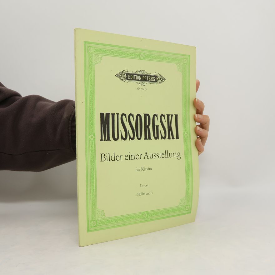 Autorenkollektiv Mussorgski. Bilder einer Ausstellung für Klavier