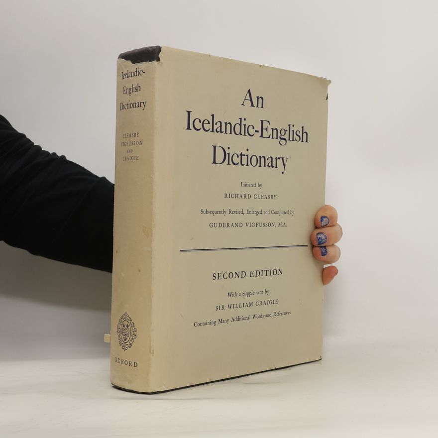 William A. Craigie An Icelandic-English Dictionary