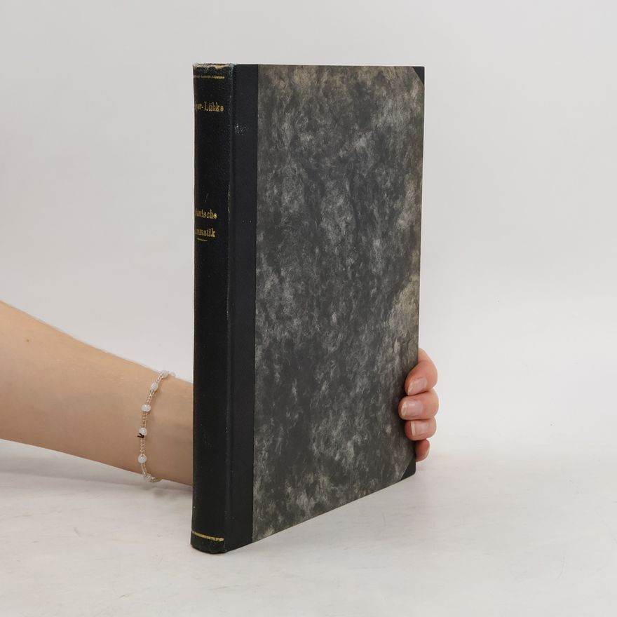 W. Meyer Lübke Italienische Grammatik