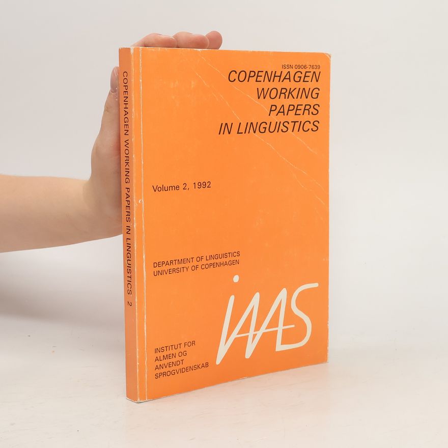 Kolektiv autorů Copenhagen Working Papers in Linguistics 2