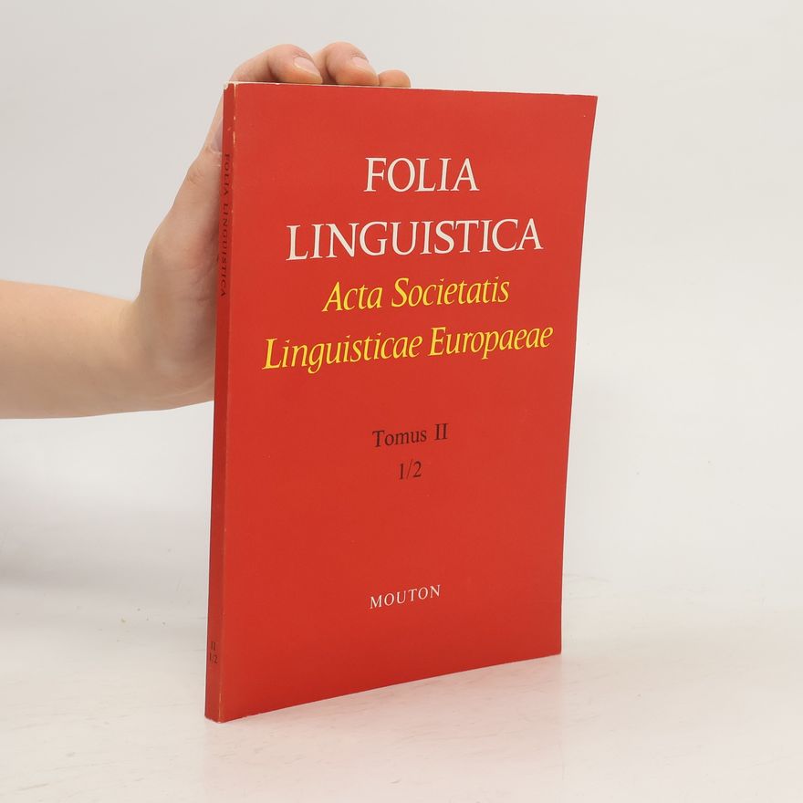 Kolektív autorov Folia Linguistica