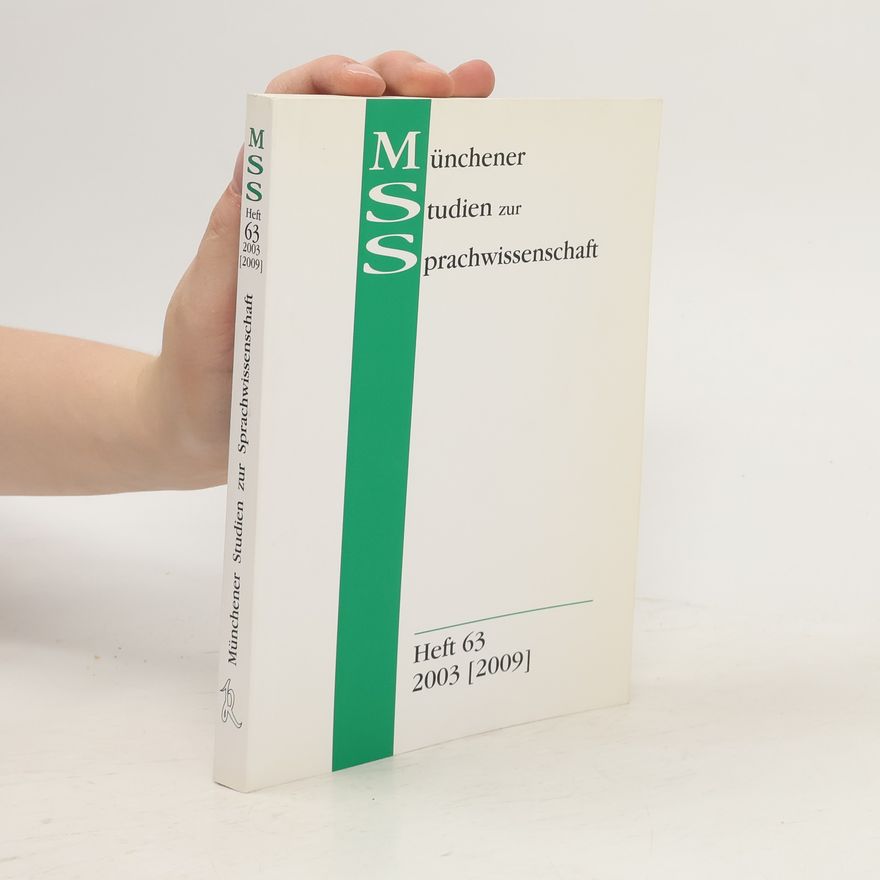 Autorenkollektiv Münchener Studien zur Sprachwissenschaft