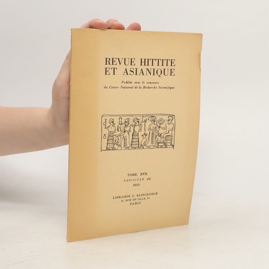 Kolektív autorov Revue Hittite et Asinique