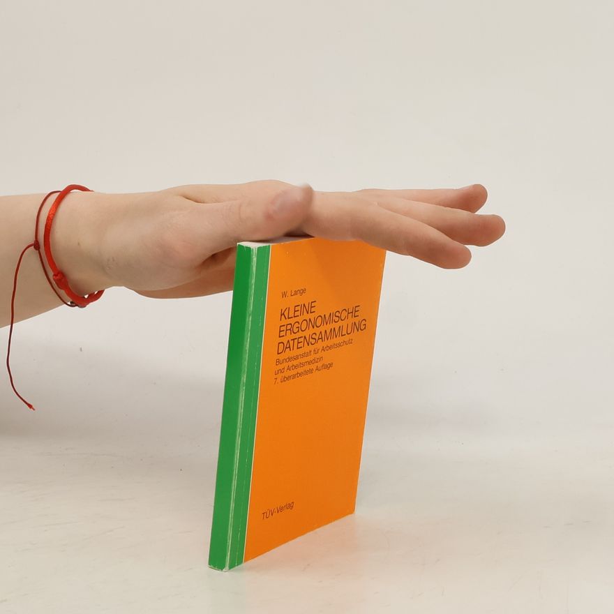 Wolfgang Lange Kleine ergonomische Datensammlung