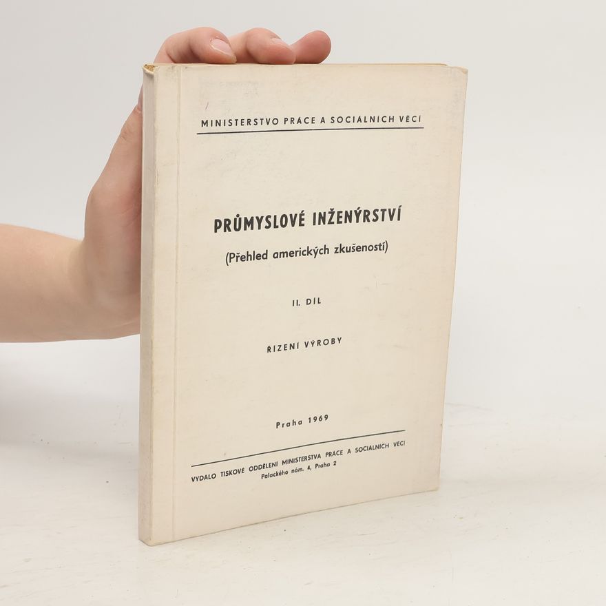 Autorenkollektiv Průmyslové inženýrství II.