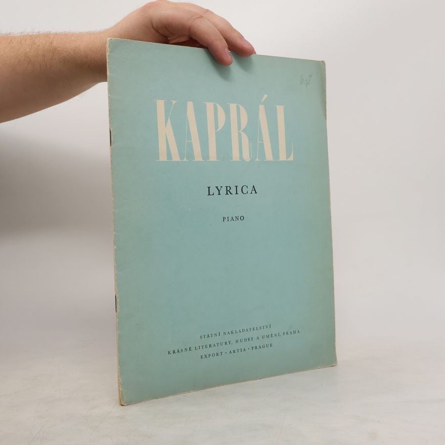 Václav Kaprál Lyrica