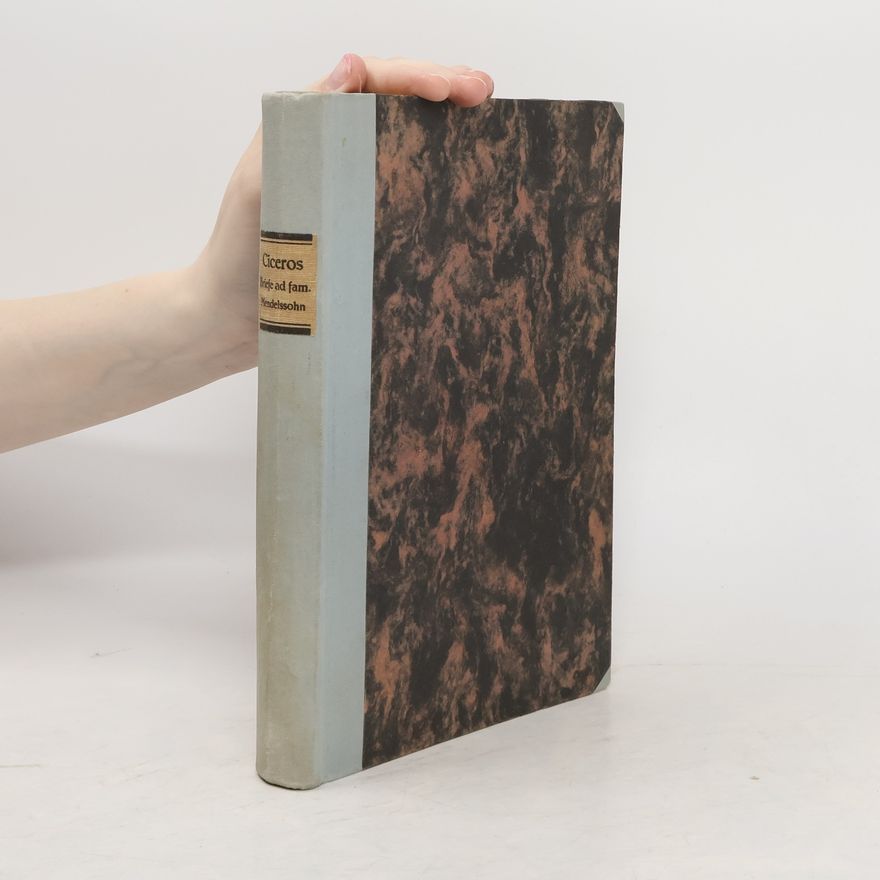 Marcus Tullius Cicero Epistularum libri sedecim