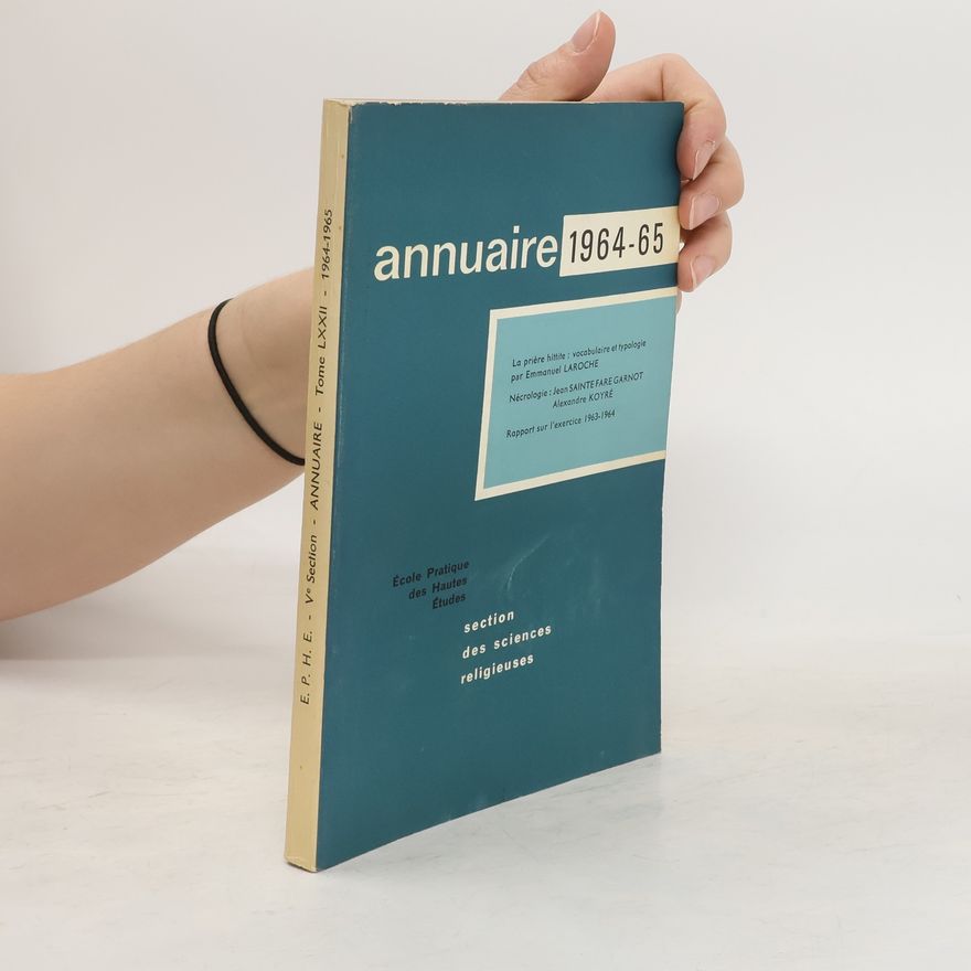 Collectif d'auteurs Annuaire 1964-65