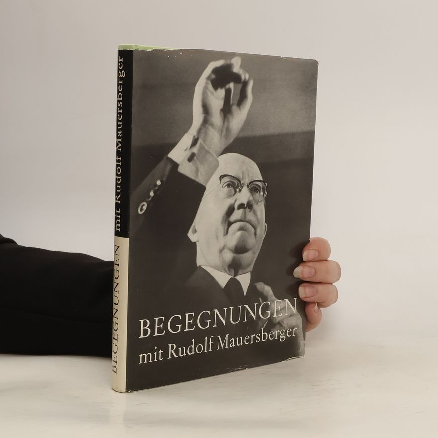 AA.VV. Begegnungen mit Rudolf Mauersberger