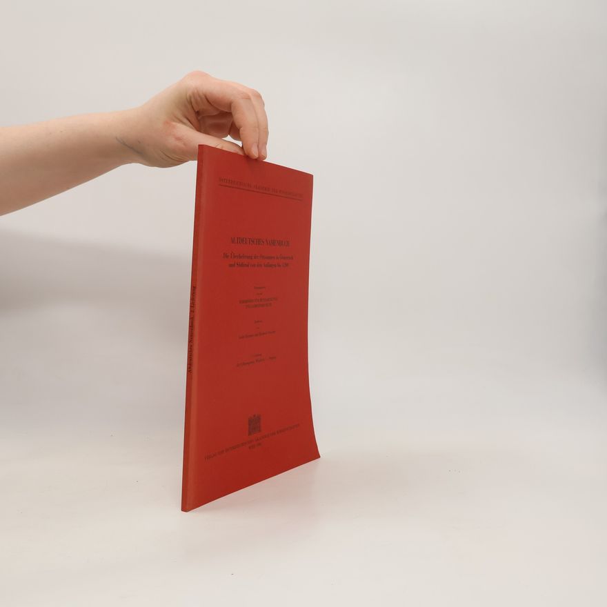 Kolektiv autorů Altdeutsches Namenbuch