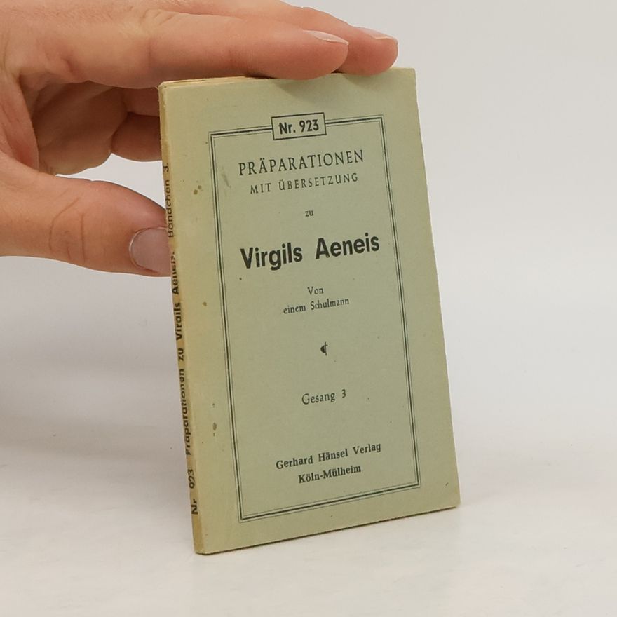 Publius Vergilius Maro Virgils Aeneis 3
