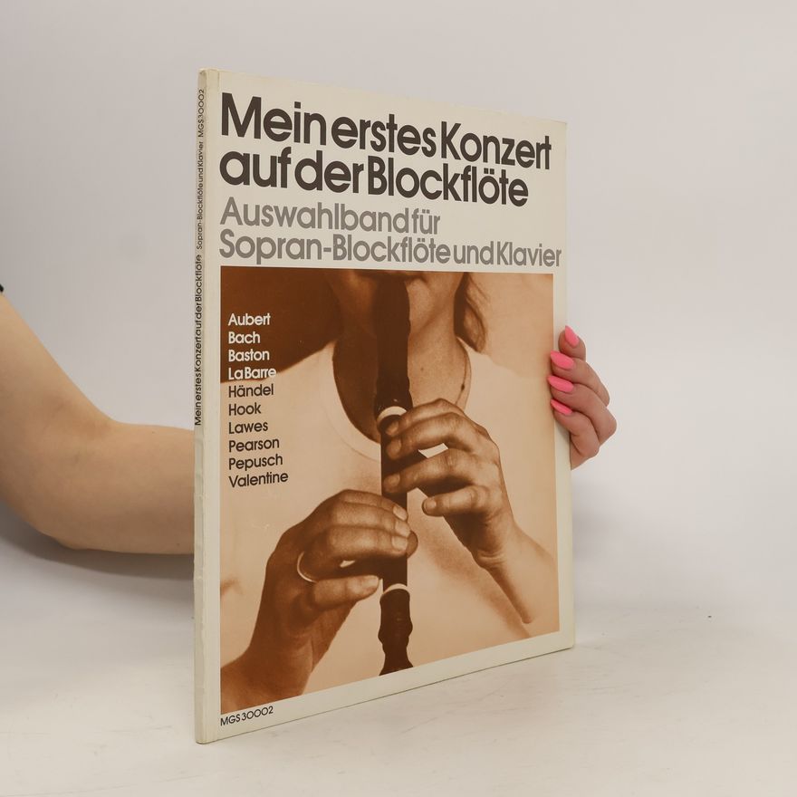 Kolektiv autorů Mein erstes Konzert auf der Blockflöte
