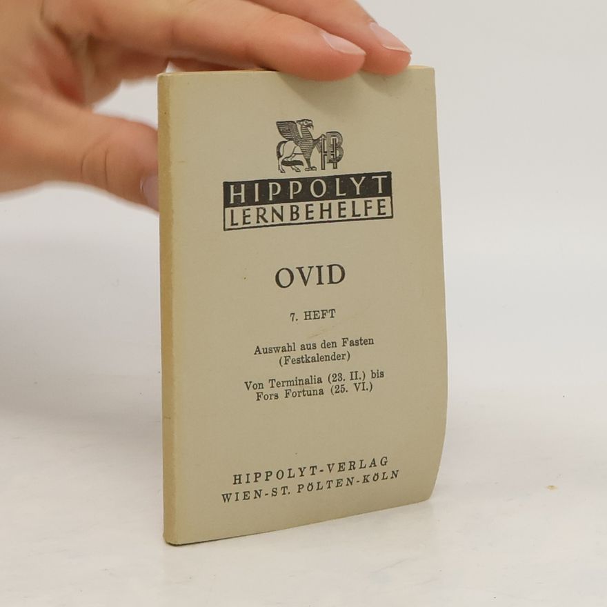 AA.VV. Ovid. 7. Heft