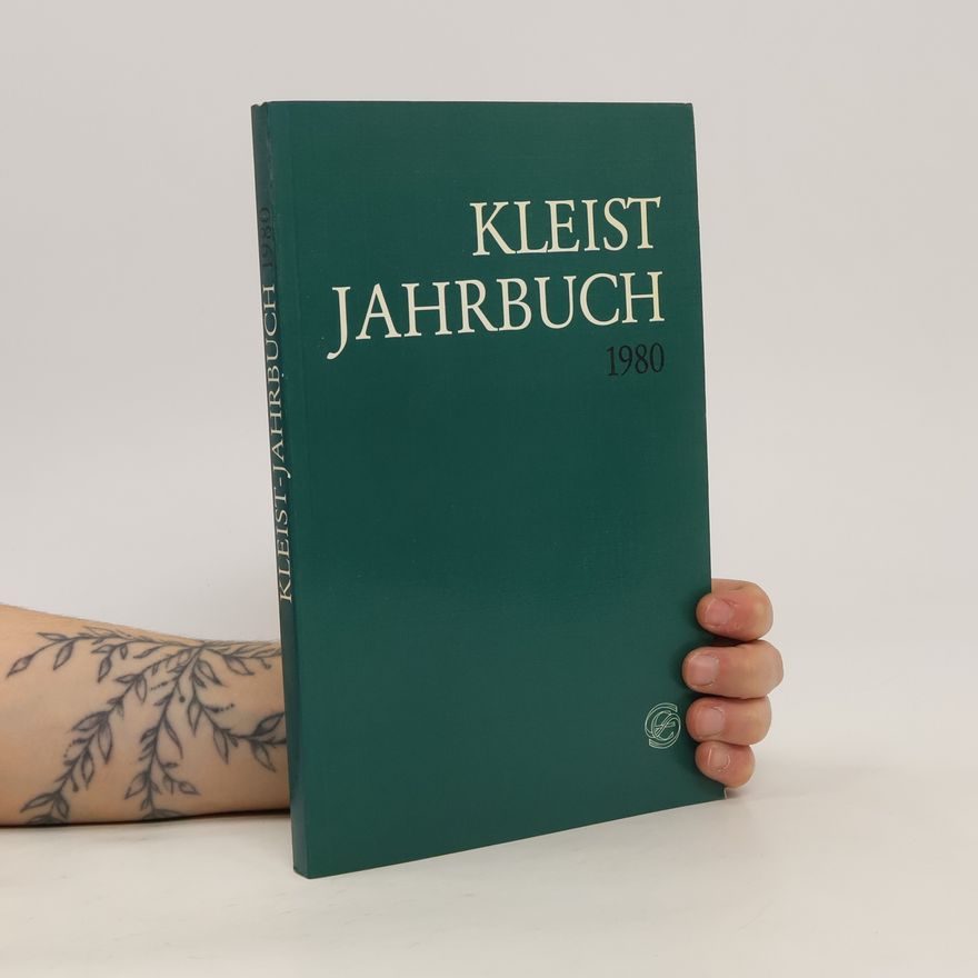 Hans Joachim Kreutzer Kleist Jahrbuch 1980