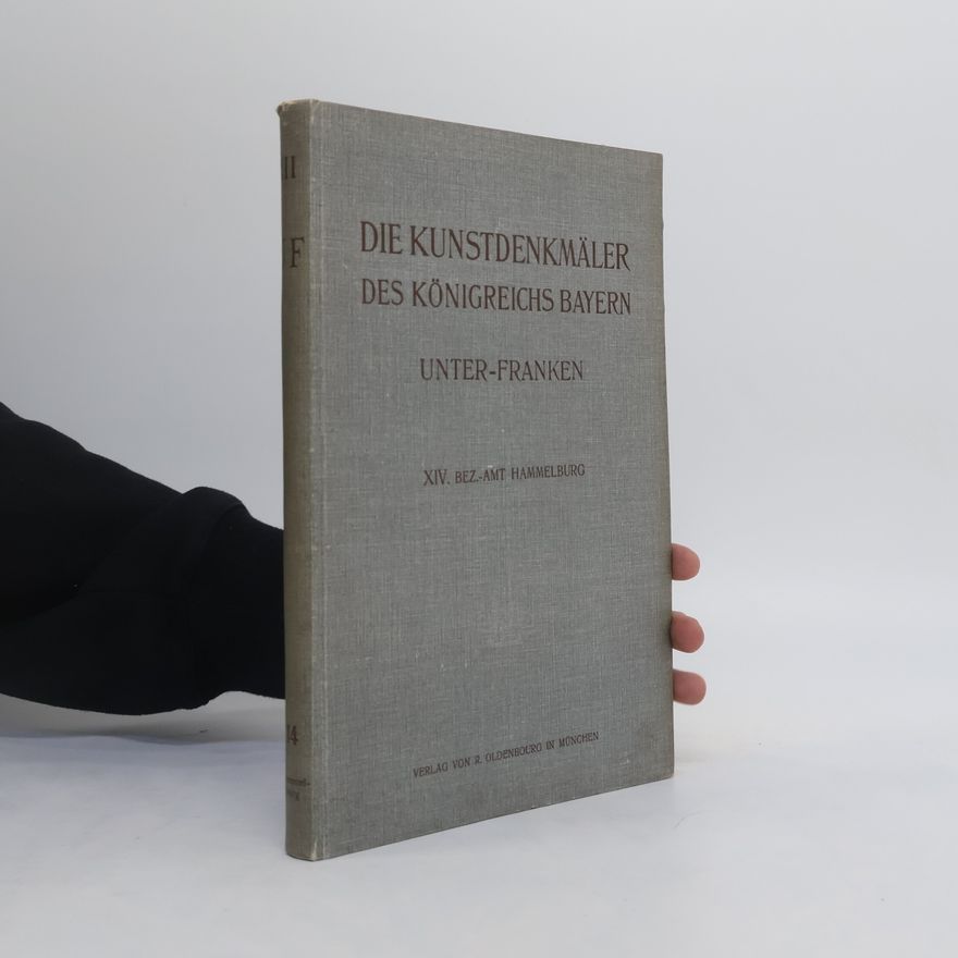 Adolf Feulner Die Kunstdenkmäler des Königreichs Bayern XIV.