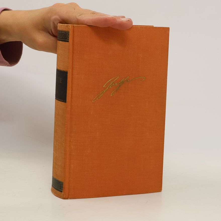 Johann Wolfgang von Goethe Lebengeschichtliche Bekenntnisse