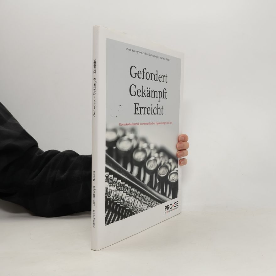 Marliese Mendel Gefordert - gekämpft - erreicht
