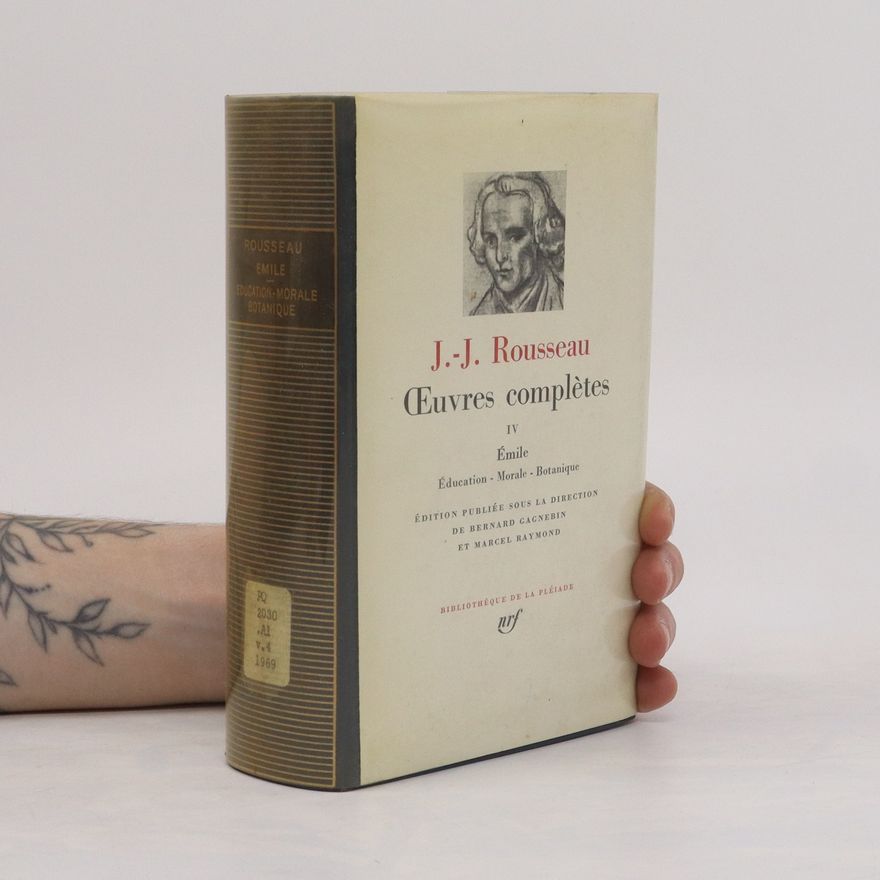 Jean-Jacques Rousseau Oeuvres complètes IV