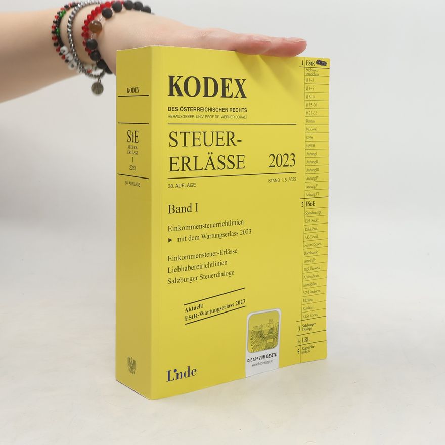 Michael Schilcher KODEX Steuer-Erlässe 2023, Band I