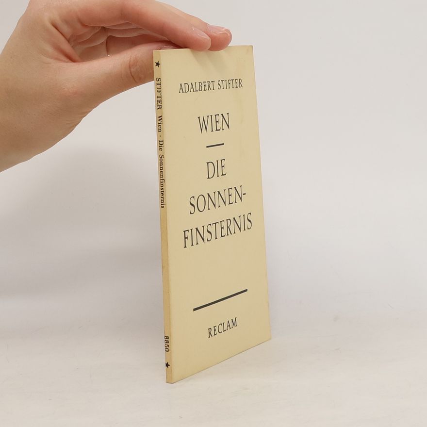 Adalbert Stifter Die Sonnenfinsternis