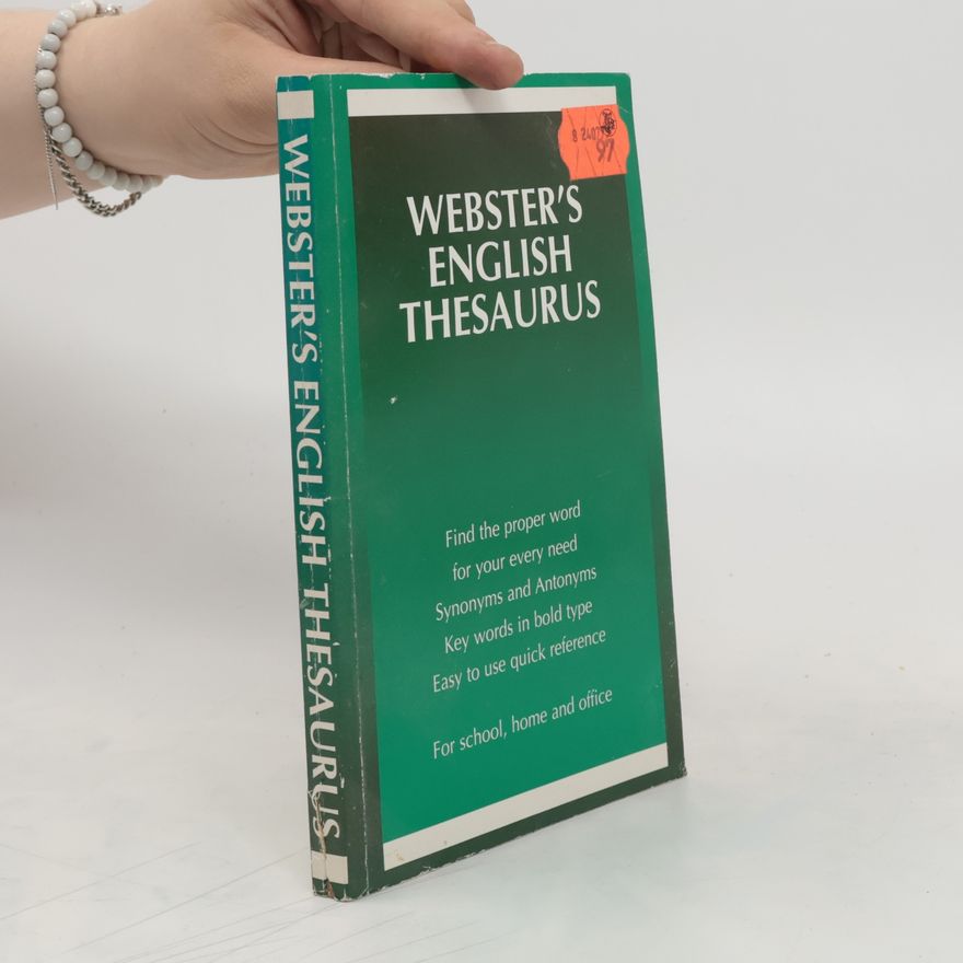 Kolektiv autorů Webster's English Thesaurus