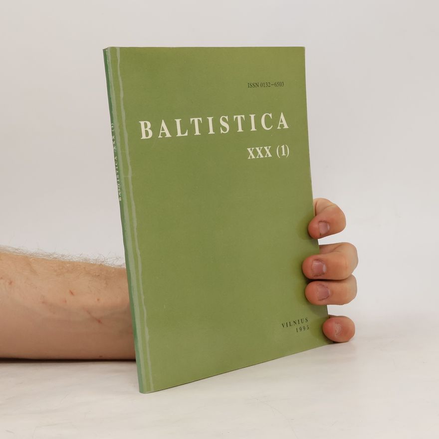 Kolektív autorov Baltistica XXX (2)