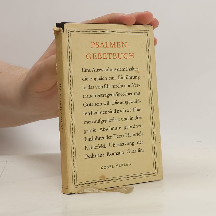 Collectif d'auteurs Psalmen-Gebetbuch