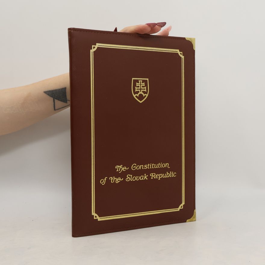 Collectif d'auteurs The Constitution of the Slovak Republic