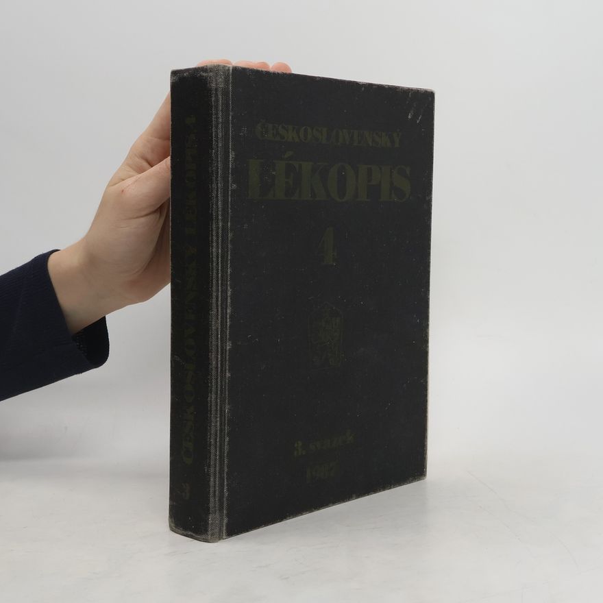 Kolektiv autorů Československý lékopis 4. 3. svazek
