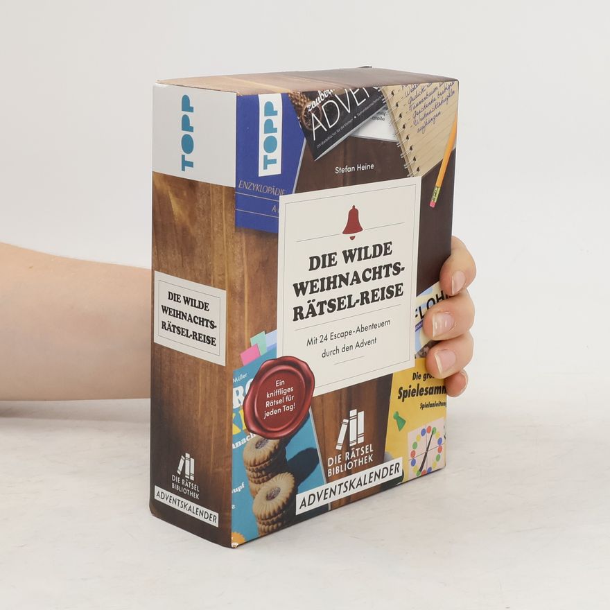 Stefan Heine Die Rätselbibliothek. Adventskalender – Die wilde Weihnachts-Rätsel-Reise. Mit 24 Escape-Abenteuern durch den Advent