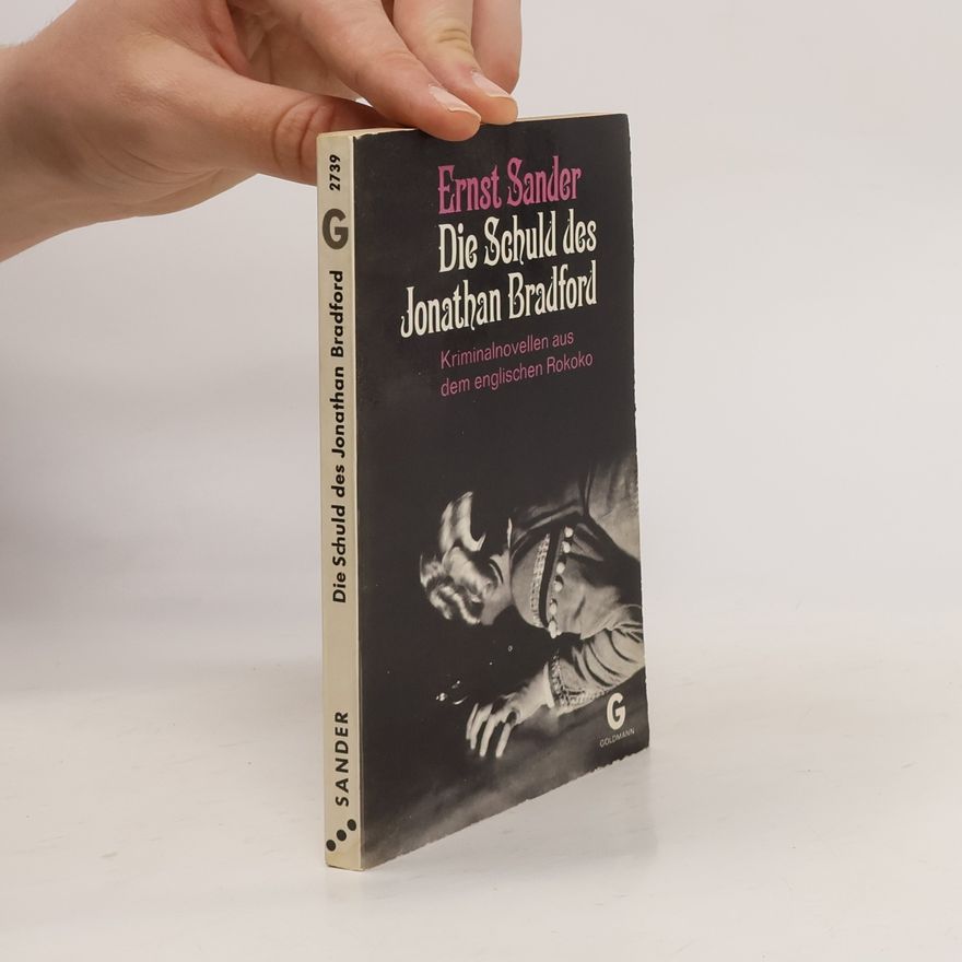 Ernst Sander Die Schuld des Jonathan Bradford