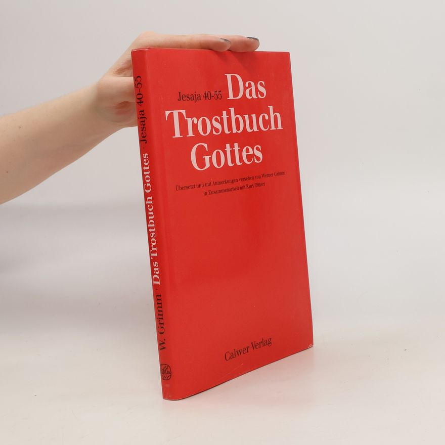 Werner Grimm Das Trostbuch Gottes