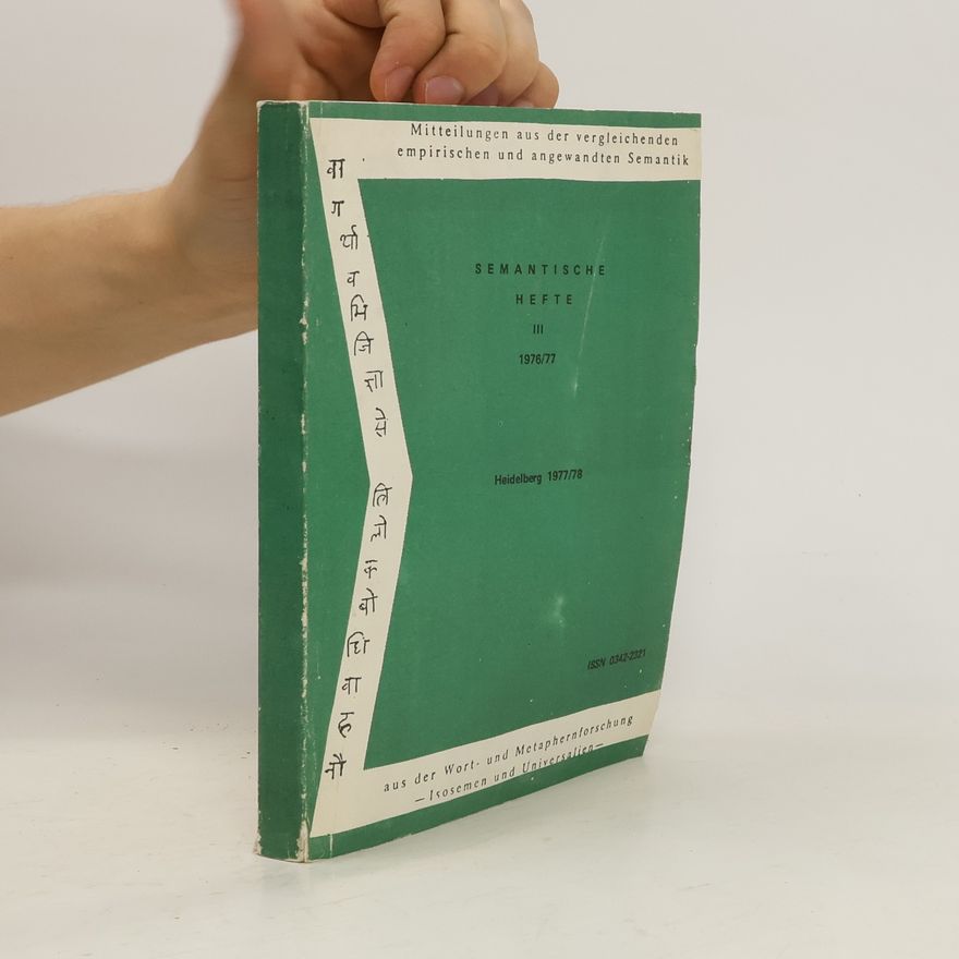 Autorenkollektiv Semantische Hefte III 1976/77