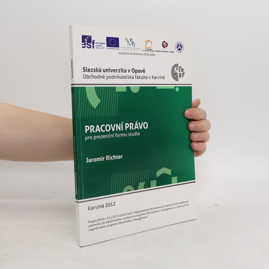 Jaromír Richter Pracovní právo