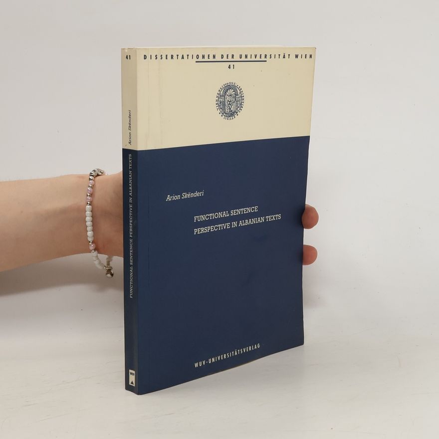 Arion Ske͏̈nderi Functional sentence perspective in Albanian texts