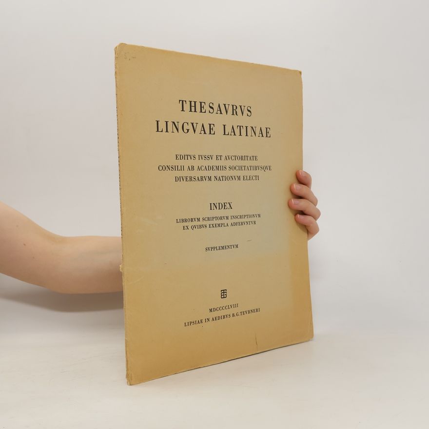 Kolektív autorov Thesaurus Linguae Latinae