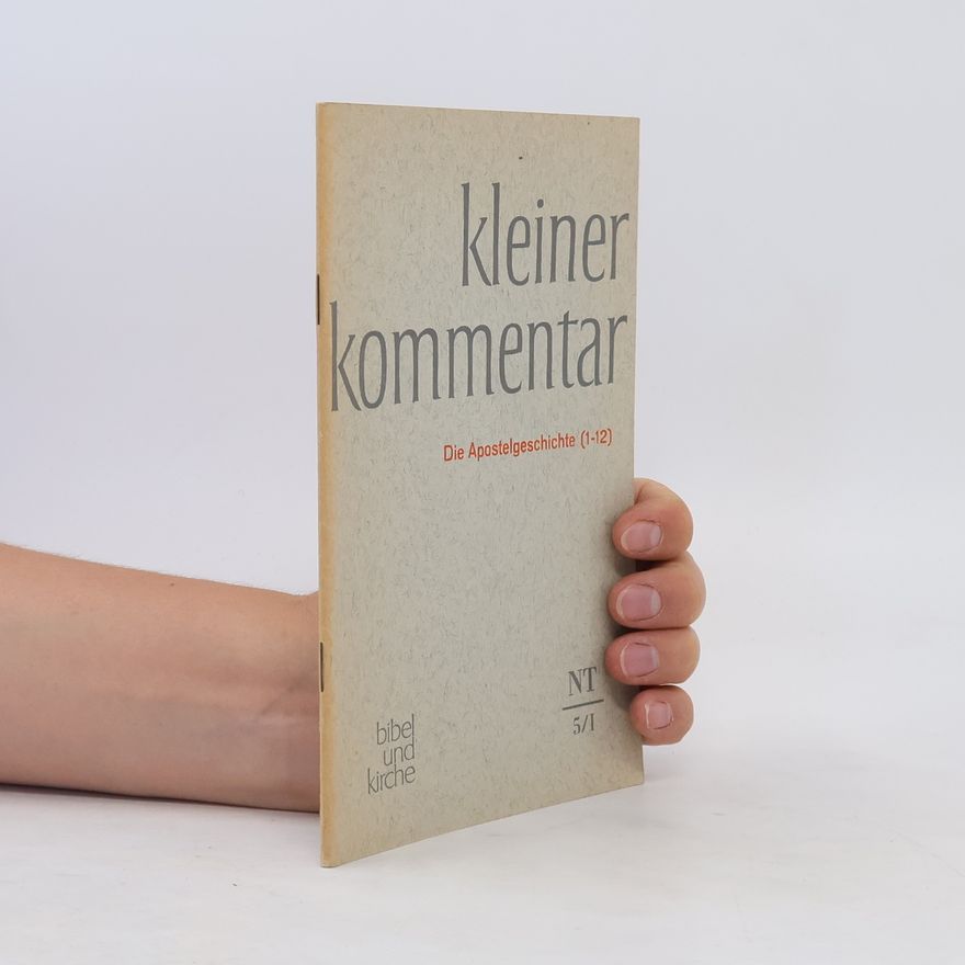 Alois Stöger Kleiner Kommentar. Das Evangelium nach Matthäus (1-12)