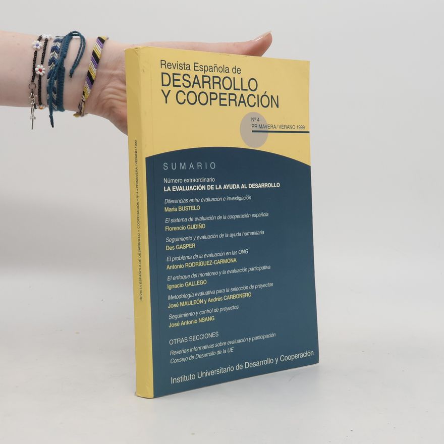 Kolektiv autorů Revista espaňola de desarollo y cooperación Nr. 4