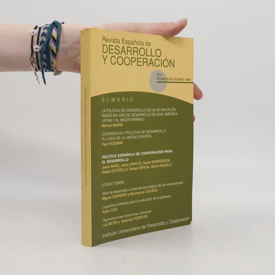 Kolektiv autorů Revista espaňola de desarollo y cooperación Nr. 2