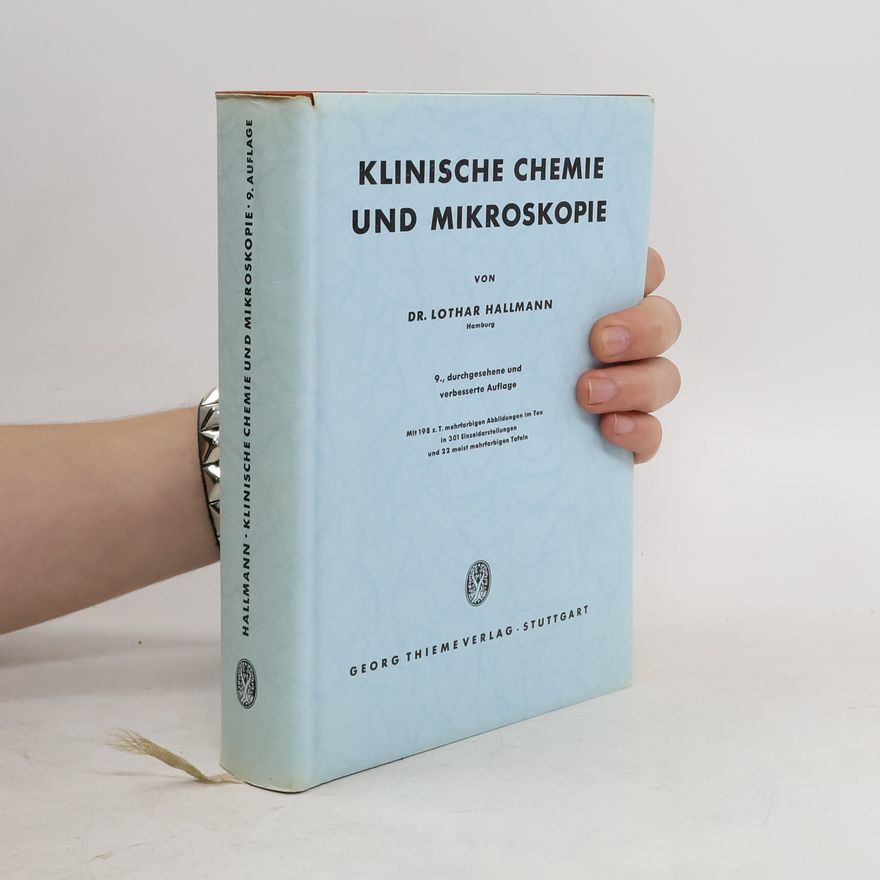 Lothar Hallmann Klinische Chemie und Mikroskopie