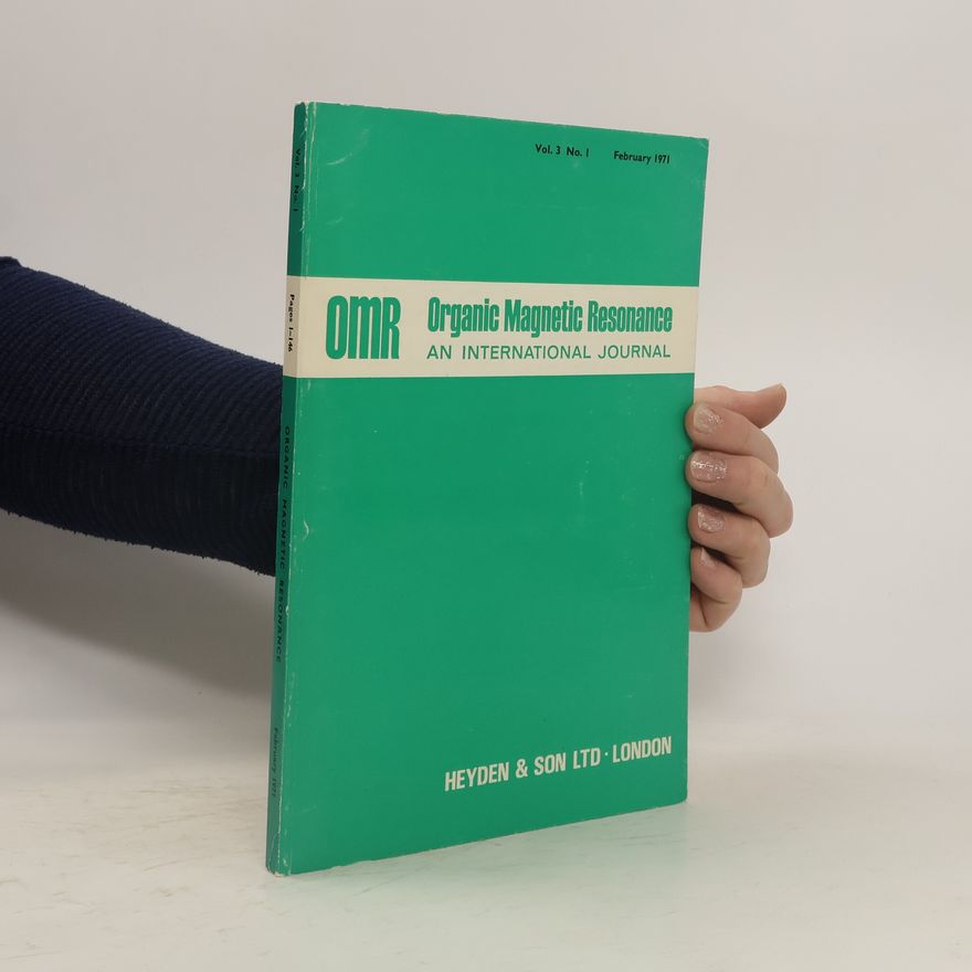 Autorenkollektiv Organic Magnetic Resonance 3/1971