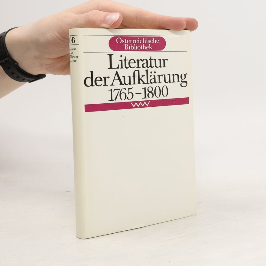 Edith Rosenstrauch-Königsberg Literatur der Aufklärung